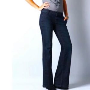 Ann Taylor LOFT Denim Bootcut Trouser Pant
